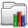 Library Folder White Icon 32x32 png